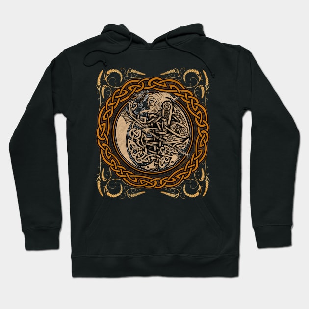 Celtic Reaper Hoodie by celtichammerclub